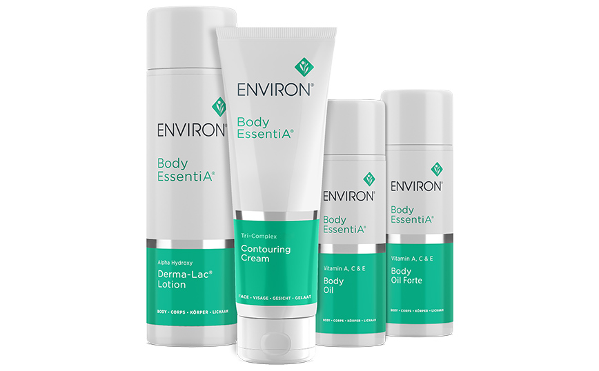 Η Environ Skin Care δημιουργεί προϊόντα που έχουν την ικανότητα να ενισχύσουν τις φυσιολογικές λειτουργίες του δέρματος