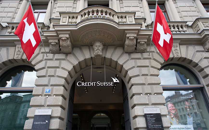 Βουτιά για τις τραπεζικές μετοχές σε όλη την Ευρώπη μετά την αναστολή διαπραγμάτευσης της&nbsp;Credit&nbsp;Suisse