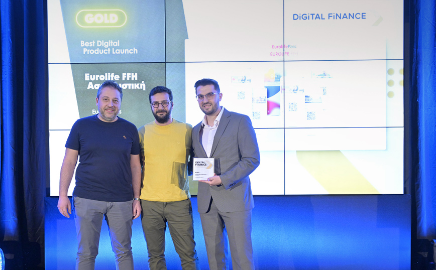 Η Eurolife FFH ξεχώρισε και φέτος στα Digital Finance Awards