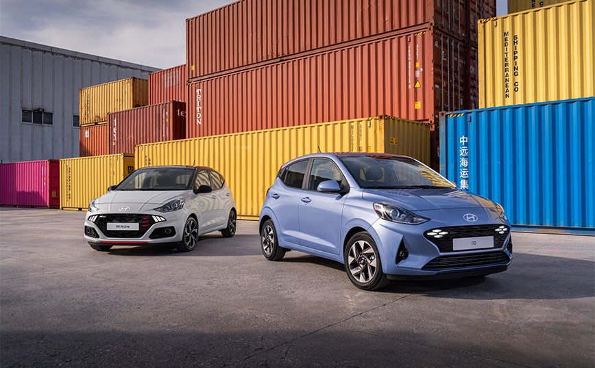 Νέα Hyundai i10 και i10 NLine: Ανανεωμένα σχεδιαστικά και εκσυγχρονισμένα τεχνολογικά