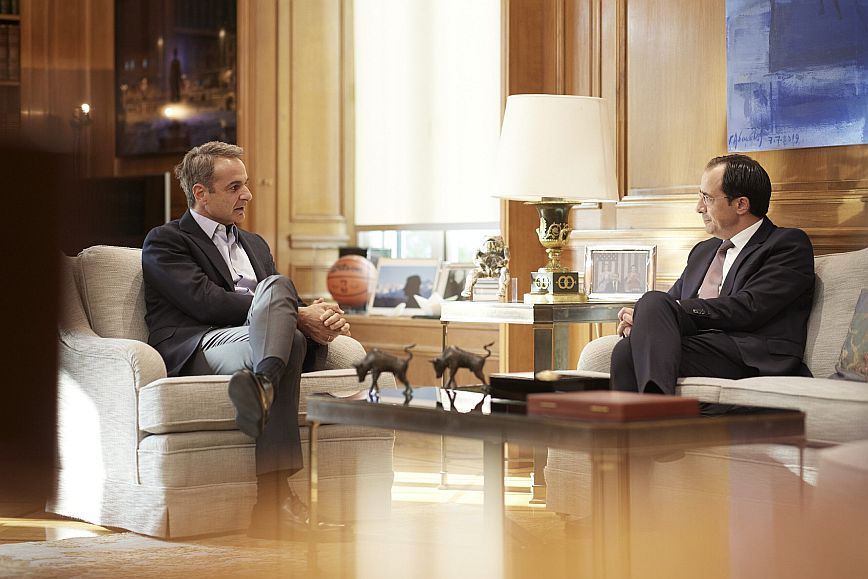 Συνάντηση Μητσοτάκη με τον Πρόεδρο της Κυπριακής Δημοκρατίας τη Δευτέρα 13 Μαρτίου στο Μέγαρο Μαξίμου
