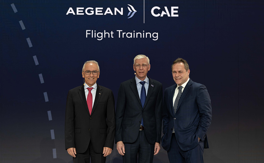 AEGEAN και CAE δημιουργούν το πρώτο σύγχρονο Κέντρο Προσομοιωτών Πτήσεων και Εκπαίδευσης Πληρωμάτων στην Ελλάδα
