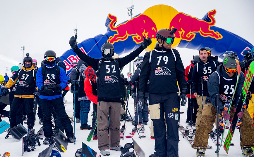 Λίγες μόνο ημέρες έμειναν για τον πιο συναρπαστικό αγώνα ski &#038; snowboard, το Red Bull Homerun