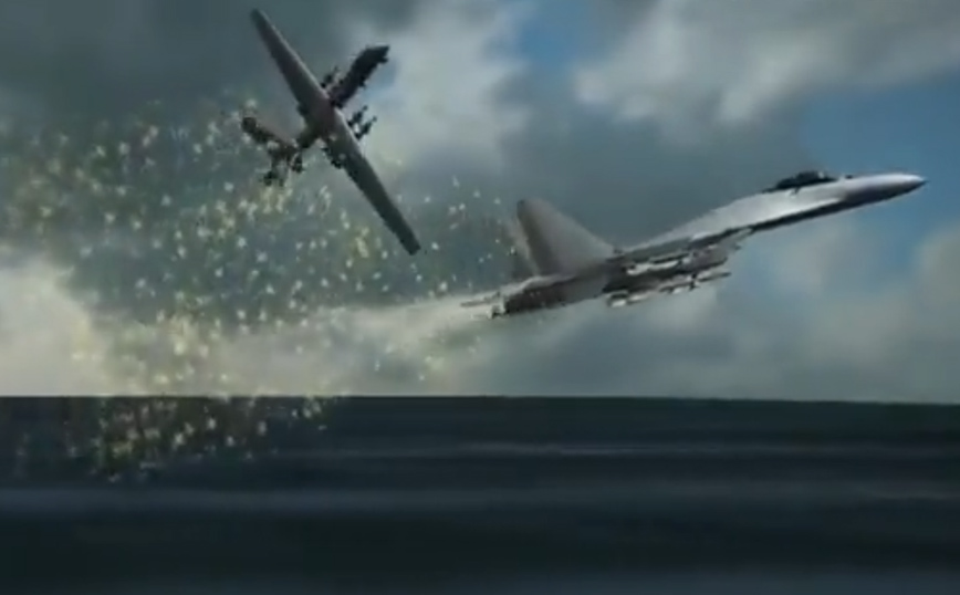 Πώς καταρρίφθηκε το αμερικανικό drone στη Μαύρη Θάλασσα – Βίντεο προσομοίωσης του CBS