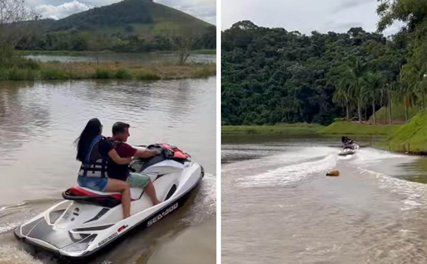 Η αλήθεια είναι ότι τα jet ski είναι φτιαγμένα για το νερό όχι για τη στεριά