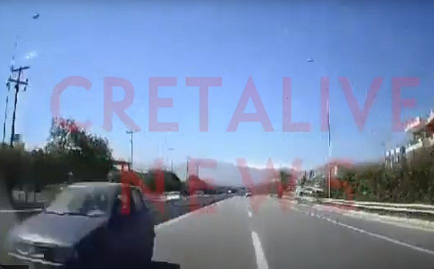 Κρήτη: Οδηγούσε στο αντίθετο ρεύμα στην Εθνική &#8211; Από τύχη δε θρηνήσαμε θύματα