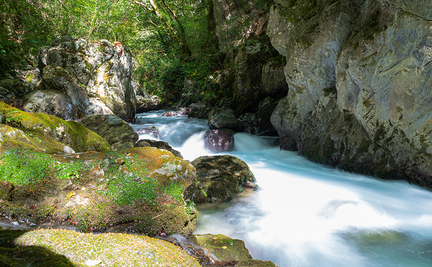 Λούσιος ποταμός, Αρκαδία