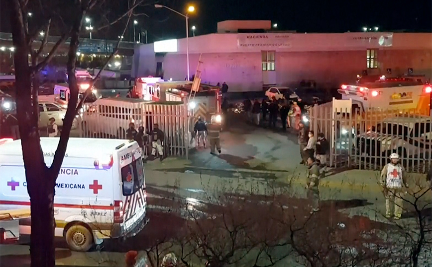 Μεγάλη φωτιά σε κέντρο υποδοχής μεταναστών στο Μεξικό &#8211; Τουλάχιστον 39 νεκροί
