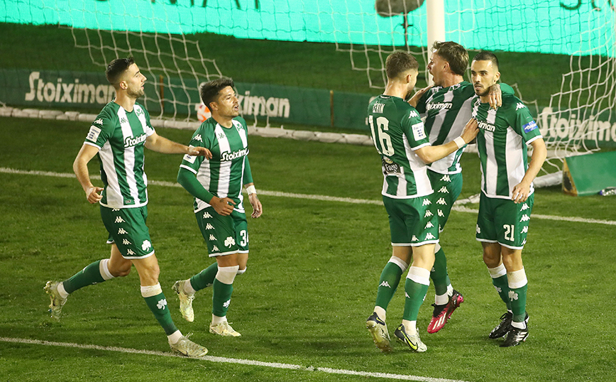 Παναθηναϊκός – Παναιτωλικός 2-0: Ξανά στην κορυφή οι «πράσινοι» – Δείτε τα γκολ