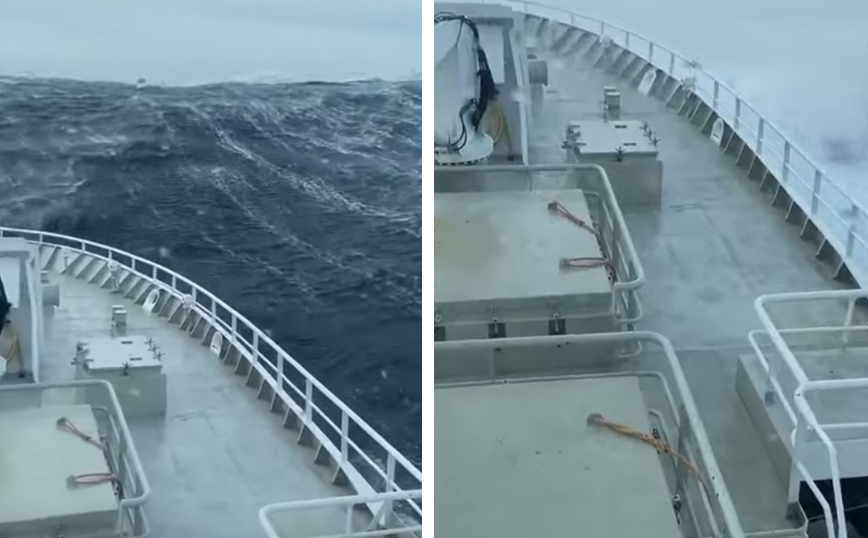 Δε θα ήθελες εύκολα να είσαι σε αυτό το πλοίο