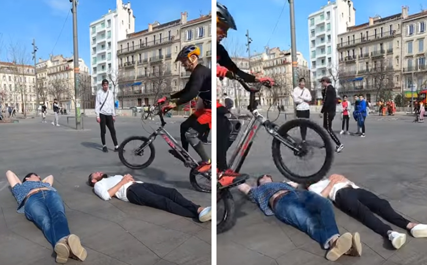 Θέλει θάρρος να είσαι και πάνω στο ποδήλατο&#8230; και κάτω