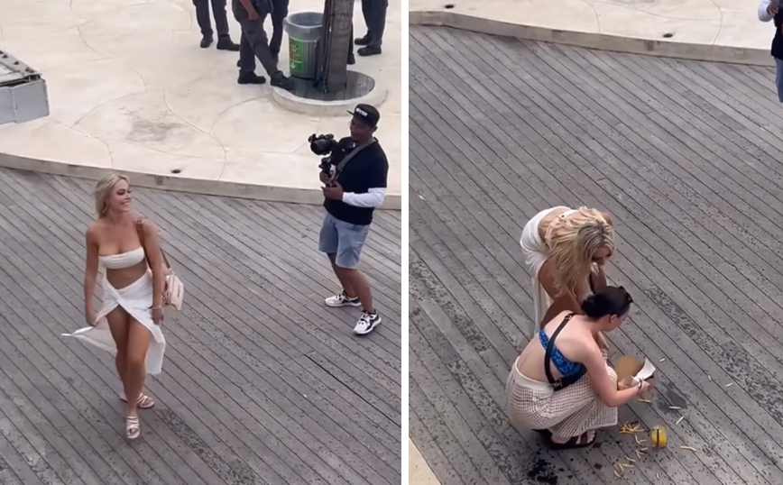 Όταν απλώς θες να φας αλλά κάποιος άλλος θέλει να ποζάρει