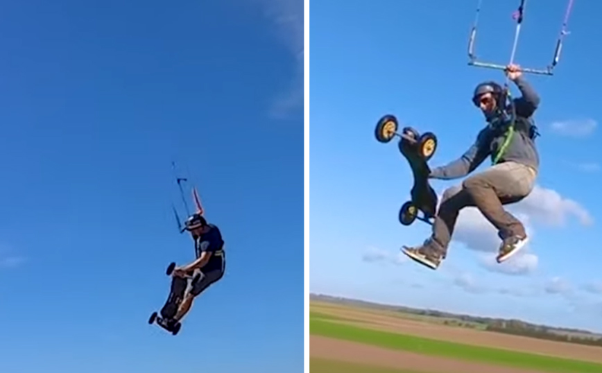 Μια ξεχωριστή πτήση&#8230; με ρόδες