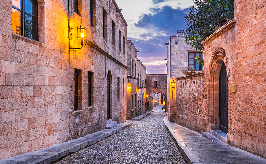 Οδός Ιπποτών, Ρόδος Οδός Ιπποτών, Ρόδος