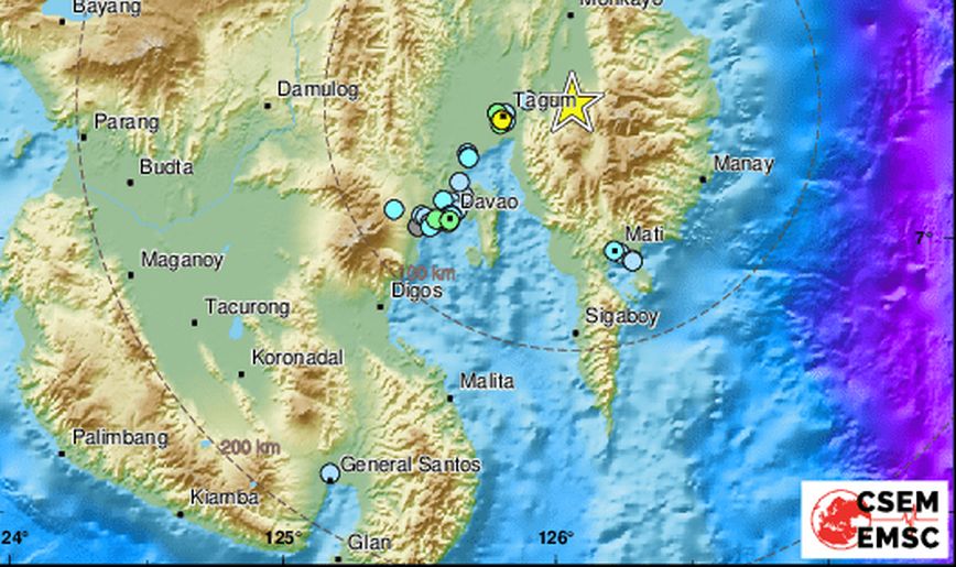 Σεισμός 6 Ρίχτερ στις Φιλιππίνες