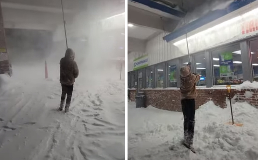 Σε κάποιον μάλλον αρέσει πολύ ο χειμώνας