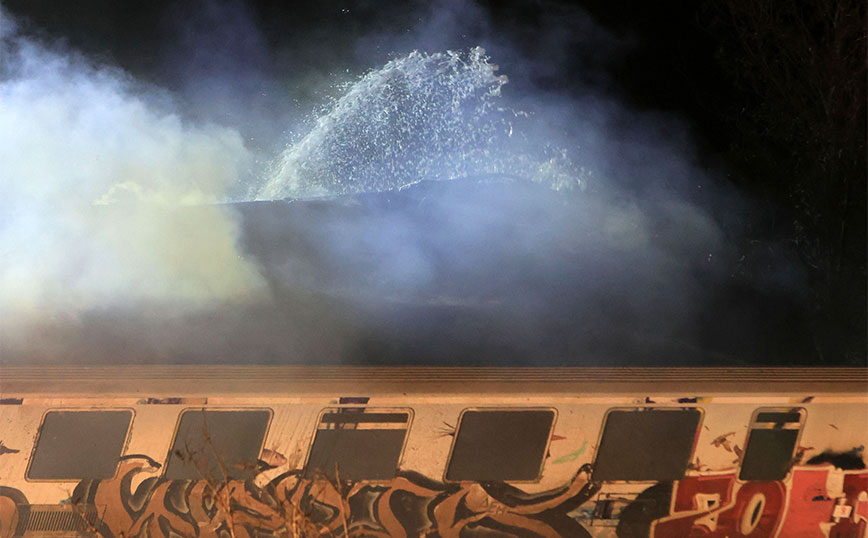 Σύγκρουση τρένων στα Τέμπη