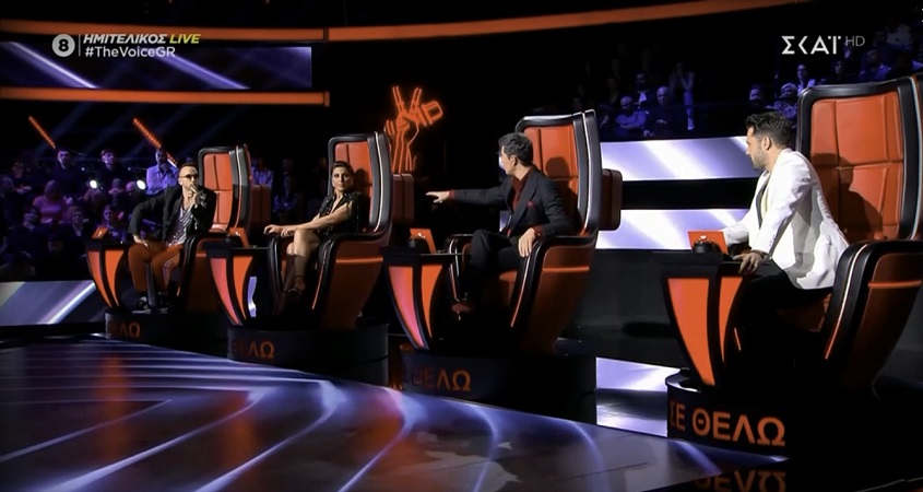 The Voice: «Κόντρα» Σάκη Ρουβά – Πάνου Μουζουράκη για τη Μαρία Σακελλάρη – «Νομίζω ότι ήταν μια αγανάκτηση το γύρισμα της πλάτης σου»