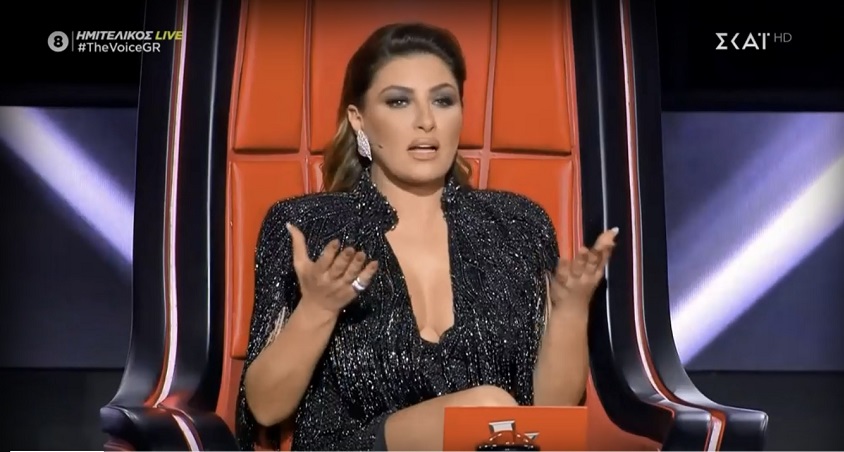 The Voice &#8211; Έλενα Παπαρίζου: Έφαγα από τις πιο γερές χυλόπιτες