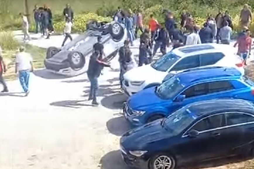 Βίντεο-ντοκουμέντο από τα επεισόδια στην έδρα της Uber στη Ρόδο – Ψάχνουν τους δράστες της καταστροφής