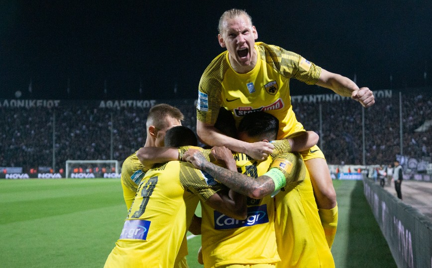 ΠΑΟΚ &#8211; ΑΕΚ 0-1: Ο Αραούχο την έστειλε στην κορυφή