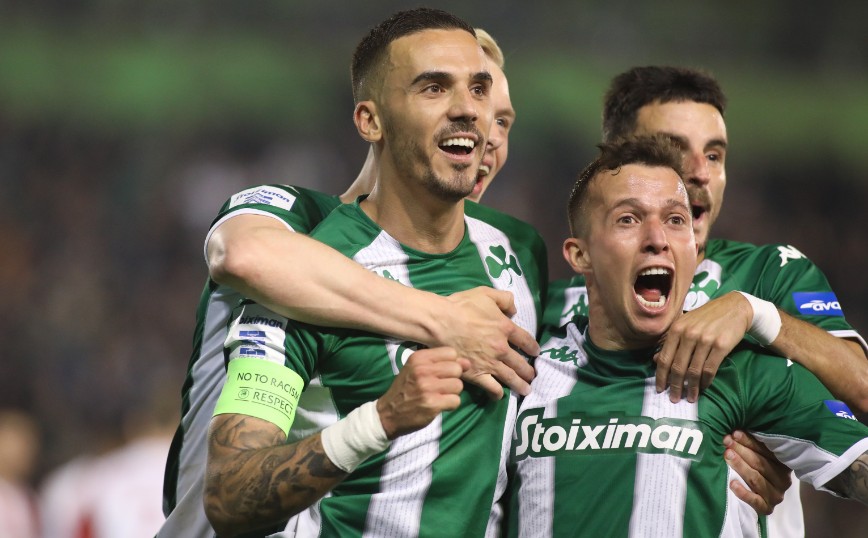 Παναθηναϊκός &#8211; Ολυμπιακός 2-0: Μεγάλη νίκη οι πράσινοι, έχασαν έδαφος οι ερυθρόλευκοι