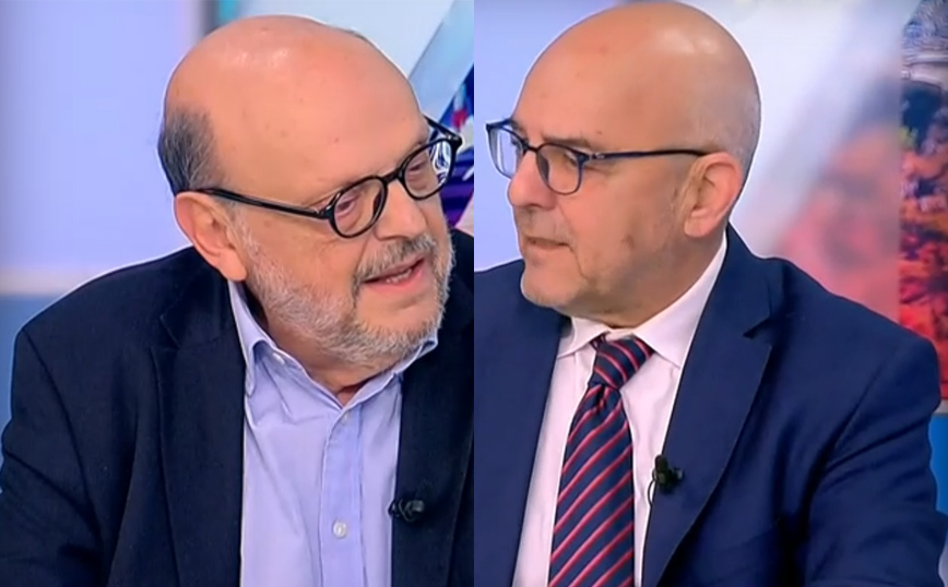 Χαμός στον ΣΚΑΪ με Παπαδημητρίου και Αντώναρο: «Ο Τσίπρας σας αγόρασε» – «Είστε βρωμερός και συκοφάντης»