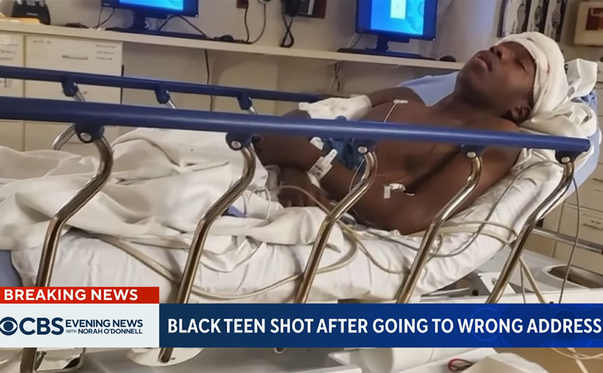 Αναρρώνει ο 16χρονος Αφροαμερικανός που πυροβολήθηκε όταν αναζήτησε τα αδέλφια του σε λάθος διεύθυνση