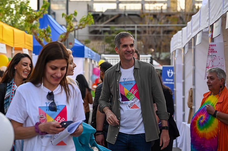 Μπακογιάννης στο 1ο Athens Civil Society Festival: Οι εθελοντές αθόρυβα υφαίνουν τον κοινωνικό ιστό της πόλης