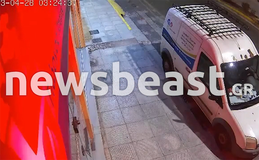 Η στιγμή της έκρηξης στην καφετέρια του Νέου Ηρακλείου &#8211; Δείτε βίντεο