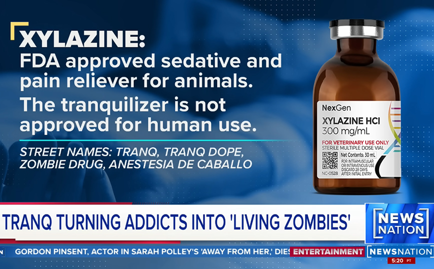 Tranq: Το ναρκωτικό που κηρύχτηκε «επελαύνουσα απειλή» &#8211; Είναι ηρεμιστικό για ζώα και αναμειγνύεται με οπιοειδή