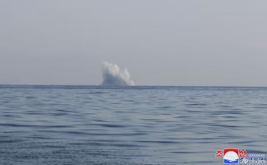 Δοκιμή υποβρύχιου drone από τη Βόρεια Κορέα – Είναι ικανό να χρησιμοποιηθεί σε πυρηνική επίθεση