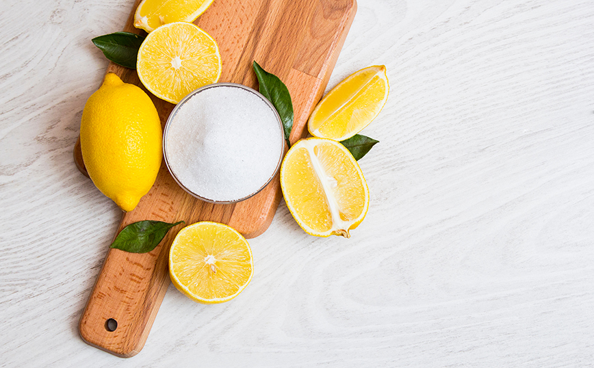 Λεμόνια και κιτρικό οξύ Λεμόνια και κιτρικό οξύ