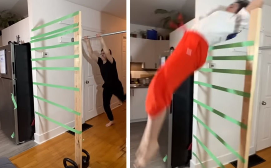 Όταν έχεις βαρεθεί το κλασικό μονόζυγο στο σπίτι