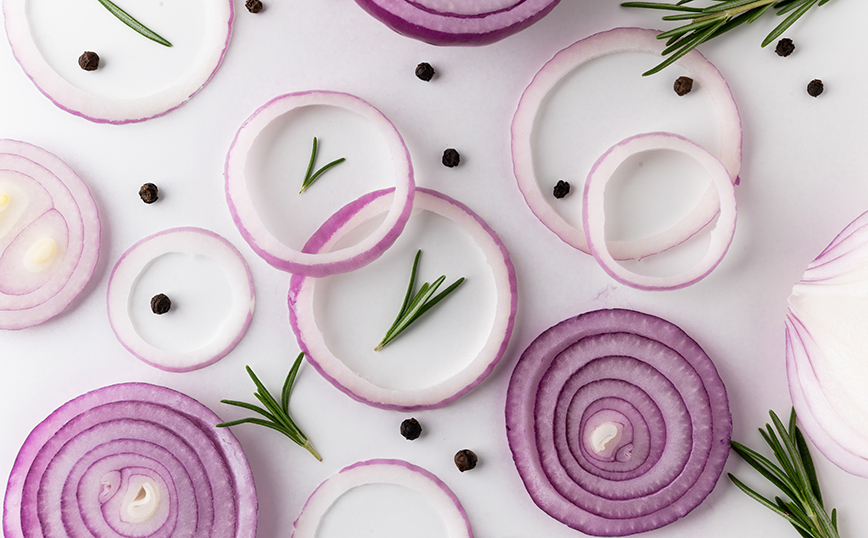 ροδέλες κρεμμυδιού ροδέλες κρεμμυδιού