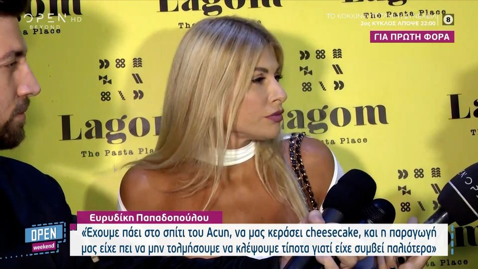 Ευρυδίκη Παπαδοπούλου: Πήγαμε σπίτι του Ατζούν και μας είπαν «κακομοίρηδες μου κανονίστε μην κλέψετε τίποτα»