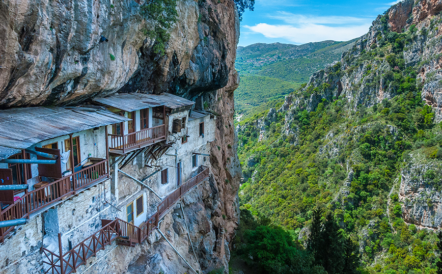 Μονή Τιμίου Προδρόμου, Αρκαδία Μονή Τιμίου Προδρόμου, Αρκαδία