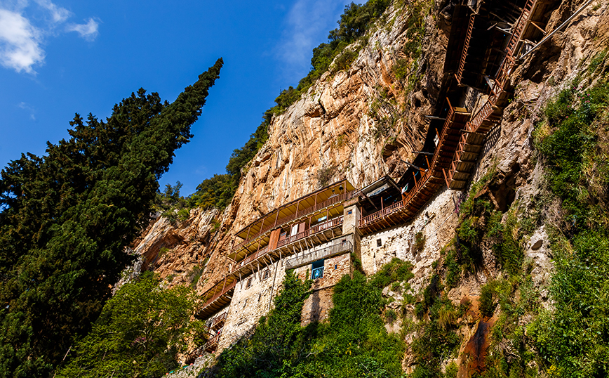 Μονή Τιμίου Προδρόμου, Αρκαδία Μονή Τιμίου Προδρόμου, Αρκαδία