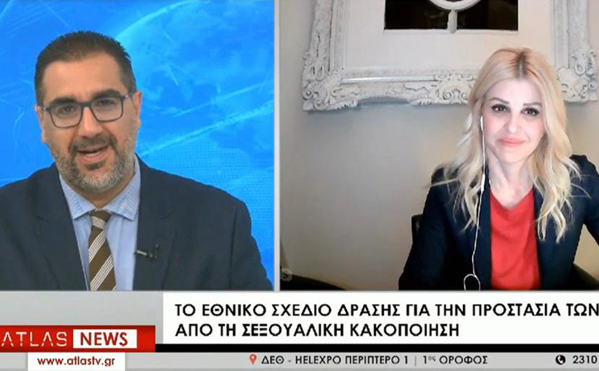 Η Έλενα Ράπτη, φιλοξενήθηκε στο Κεντρικό Δελτίο Ειδήσεων «ATLASNEWS» με τον δημοσιογράφο Σταύρο Οραήλογλου