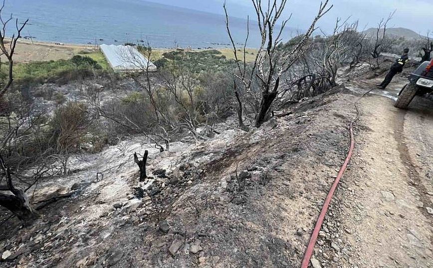 Συνελήφθη 54χρονος για την φωτιά στο Σφηνάρι Κισσάμου