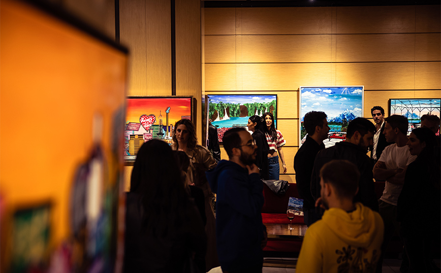 Τη δεύτερη ατομική της έκθεση παρουσιάζει στην καρδιά της άνοιξης η ταλαντούχα ζωγράφος Κριστιάνα Μπέτα