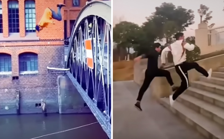 Μοιάζουν να αψηφούν τους νόμους της βαρύτητας