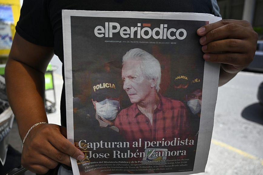 Γουατεμάλα: «Λουκέτο» σε αντιπολιτευόμενη εφημερίδα εν μέσω της δίκης του ιδρυτή της