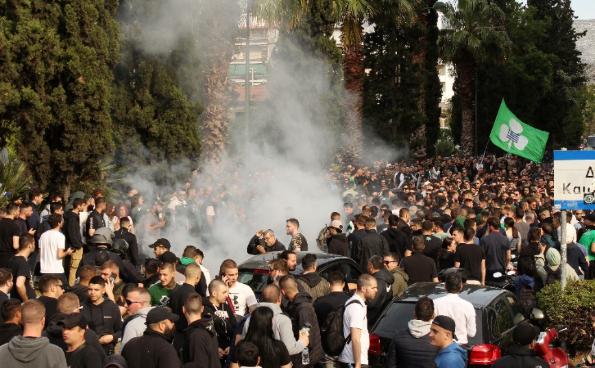 Παναθηναϊκός: Αποθέωση από χιλιάδες οπαδούς πριν το ντέρμπι με Ολυμπιακό