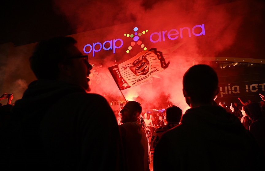 ΑΕΚ: Στήθηκε γλέντι στην OPAP Arena για την κατάκτηση του νταμπλ