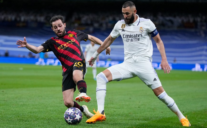 Ρεάλ Μαδρίτης – Μάντσεστερ Σίτι 1-1: Όλα ανοιχτά για την πρόκριση στον τελικό του Champions League