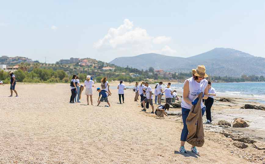 My beach. Our Planet
