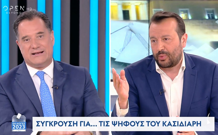 «Άγρια» κόντρα Άδωνι Γεωργιάδη – Νίκου Παππά στον άερα: «Θα με αφήσεις, είσαι άσχετος – Δώστε του μια εκπομπή»