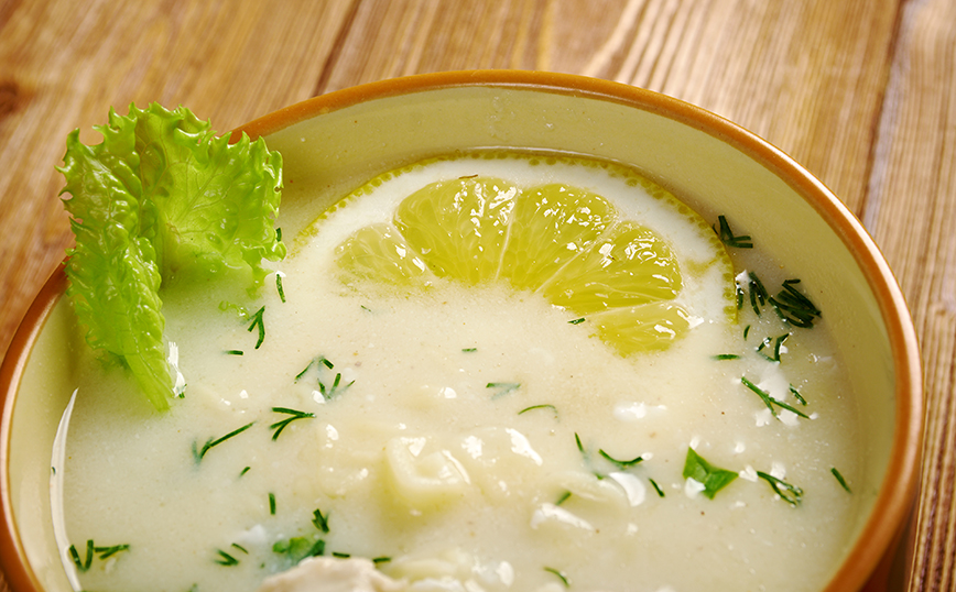 Σούπα με αυγολέμονο Σούπα με αυγολέμονο