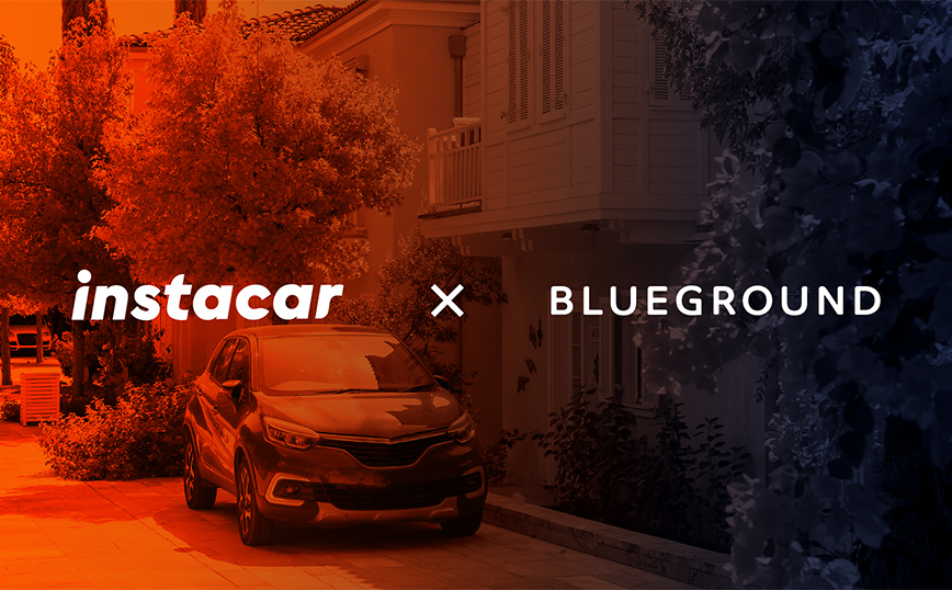 Συνεργασία του instacar με την Blueground, με τη δημιουργία νέας υπηρεσίας για την Αθήνα